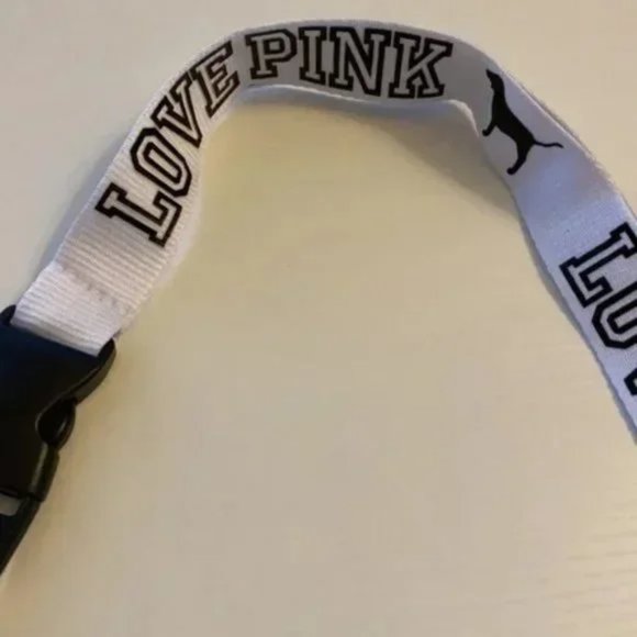 PINK Victoria's Secret LOVE PINK Lanyard - Picture 2 of 2